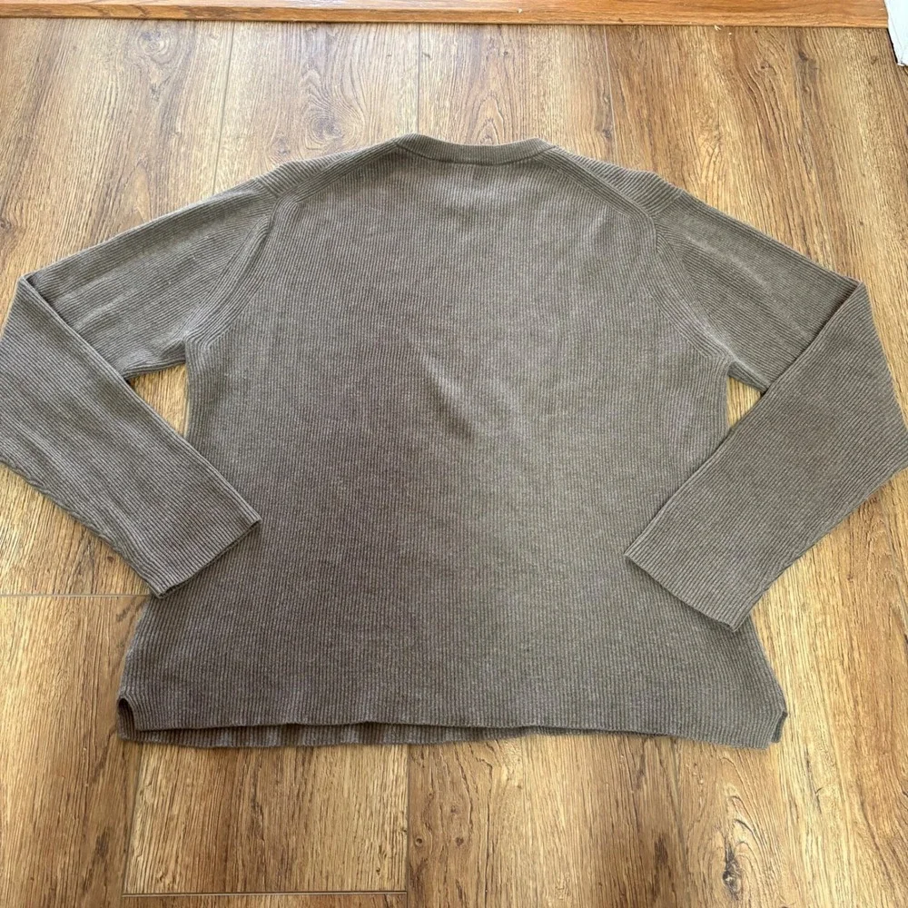 Vintage‎ Gap Sweater Mens XL Brown Cotton Knit Crewneck Pullover Hong Kong y2k